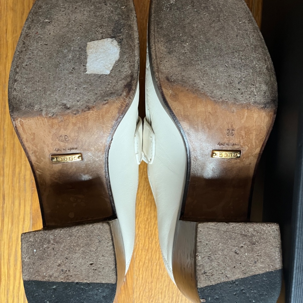 Gucci Vegas 1955 Horsebit Block Heeled Loafers - Picture 10 of 11